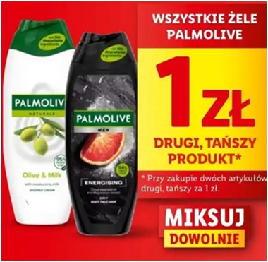 Żel pod prysznic - energising - Palmolive For Men - Lidl - 0 zł - od 12.12.2024 do 15.12.2024