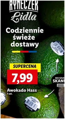 Awokado - hass - Lidl - 7.99 zł - od 12.12.2024 do 15.12.2024