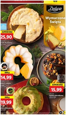 Babka - pistacjowa - Deluxe (Schwarz) - Lidl - 19.99 zł - od 12.12.2024 do 15.12.2024