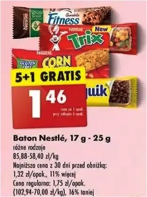 Baton - Nestlé - Biedronka - 1.46 zł - od 27.12.2024 do 02.01.2025