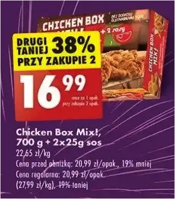 Chicken Box - Mix - Biedronka - 16.99 zł - od 27.12.2024 do 02.01.2025