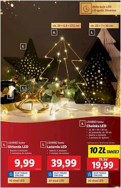 Choinka led - 30 x cm - Livarno Home - Lidl - 19.99 zł - od 02.12.2024 do 07.12.2024