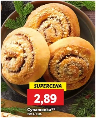 Cynamonka - Lidl - 2.89 zł - od 12.12.2024 do 15.12.2024