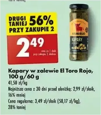 Kapary w zalewie - El Toro Rojo