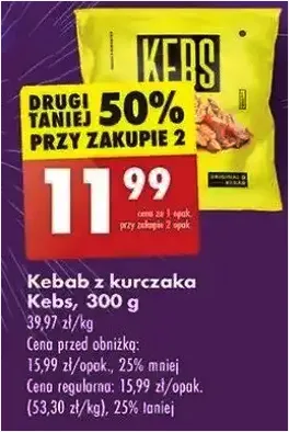 Kebab z kurczaka - Kebs