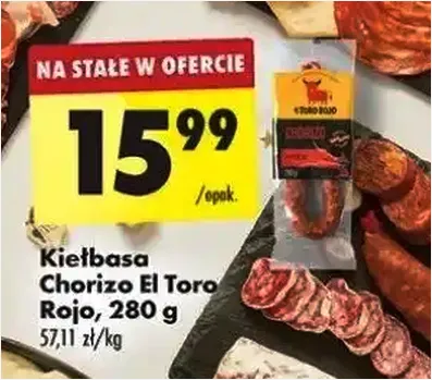 Kiełbasa - Chorizo El Toro Rojo