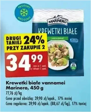 Krewetki białe vannamei - Marinero