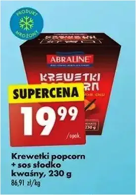 Krewetki popcorn - + sos słodko kwaśny