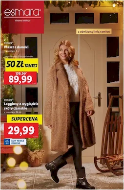 Legginsy o wyglądzie skóry - 36-44 - Esmara - Lidl - 29.99 zł - od 02.12.2024 do 07.12.2024