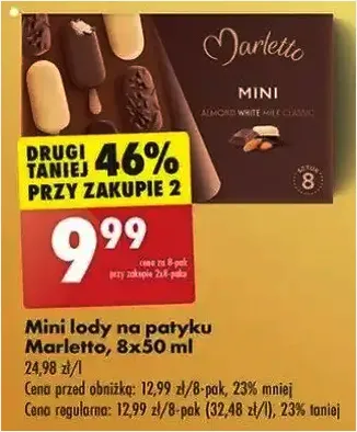 Mini lody na patyku - Marletto