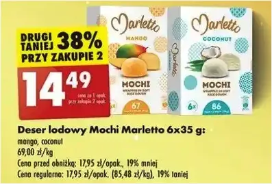 Deser lodowy Mochi - Marletto