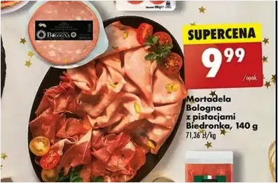 Mortadela Bologna - z pistacjami - Biedronka