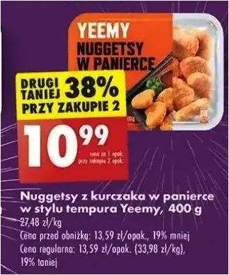 Nuggetsy - Yeemy - Biedronka - 10.99 zł - od 27.12.2024 do 02.01.2025