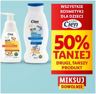 Pianka do mycia rąk - brzoskwinia i wanilia - Cien Kids - Lidl - 0 zł - od 12.12.2024 do 15.12.2024