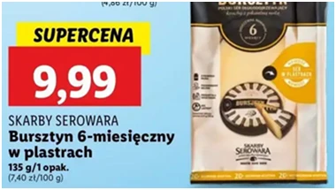 Ser - bursztyn - Skarby Serowara - Lidl - 9.99 zł - od 12.12.2024 do 15.12.2024