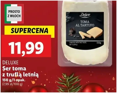 Ser toma - z truflami - Deluxe (Schwarz) - Lidl - 11.99 zł - od 12.12.2024 do 15.12.2024