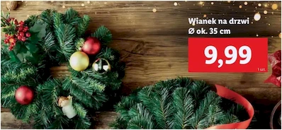 Wianek - na drzwi - Lidl - 9.99 zł - od 05.12.2024 do 07.12.2024