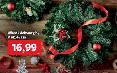 Wianek - śr. 45 cm - Lidl - 16.99 zł - od 05.12.2024 do 07.12.2024