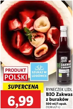 Zakwas - buraczany - Ryneczek Lidla - Lidl - 6.99 zł - od 12.12.2024 do 15.12.2024