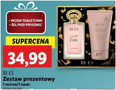 Zestaw w pudełku - selfie girl: żel pod prysznic 150 ml + woda perfumowana 90 - Bi-Es Zestawy - Lidl - 34.99 zł - od 12.12.2024 do 15.12.2024