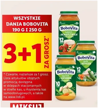 Zupa krem - z królikiem i kluseczkami - Bobovita - Lidl - 0 zł - od 12.12.2024 do 15.12.2024