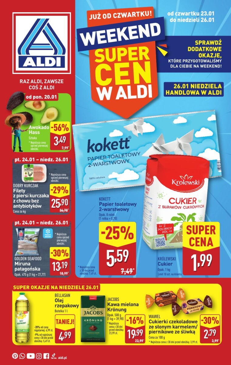 Gazetka ALDI od 23.01.2025 do 29.01.2025