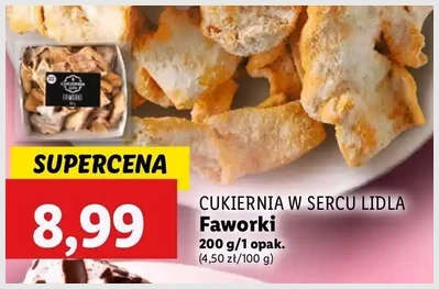 Faworki - Lidl - 8.99 zł - od 23.01.2025 do 26.01.2025