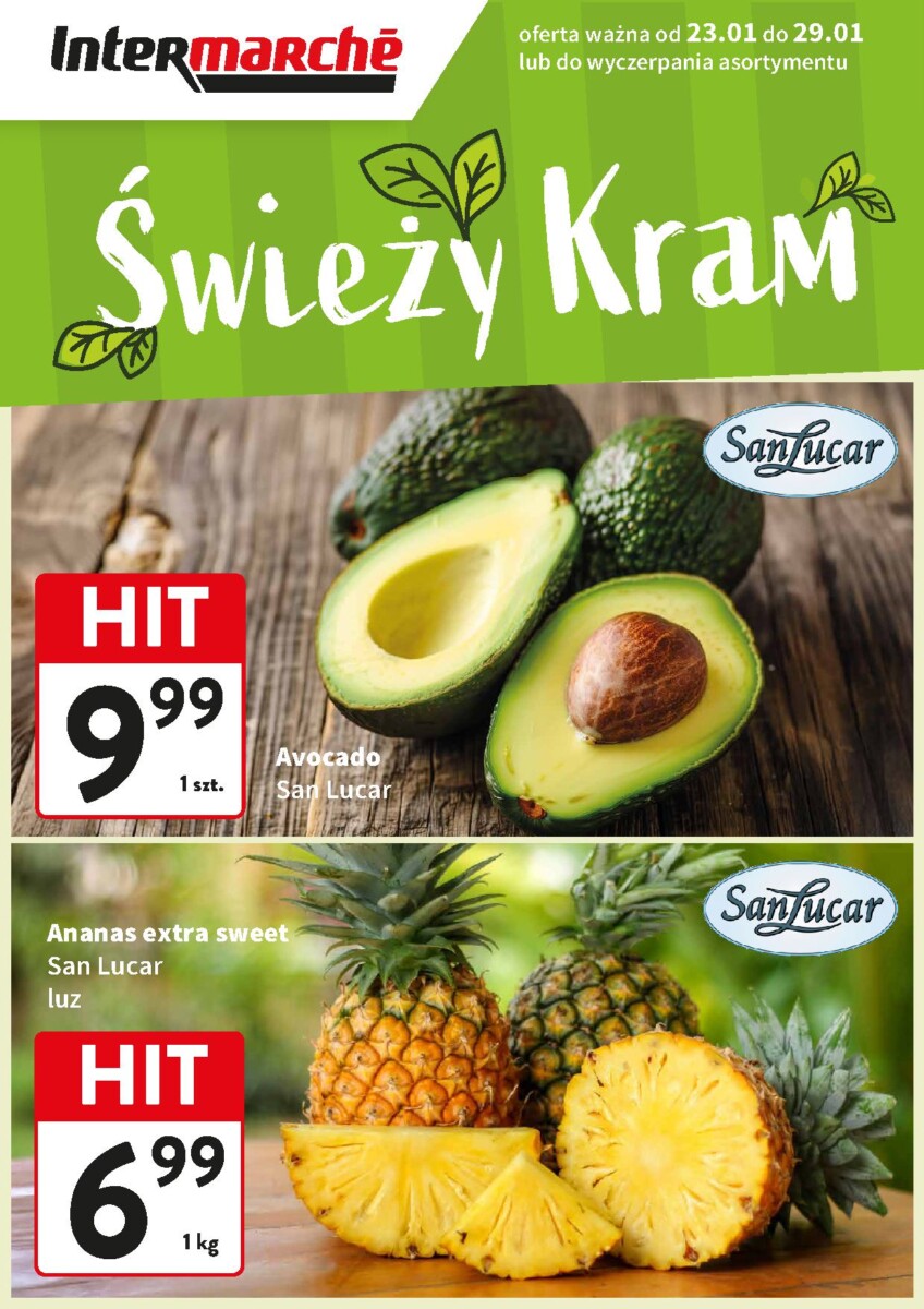 Gazetka INTERMARCHE od 23.01.2025 do 29.01.2025 - Świeży kram