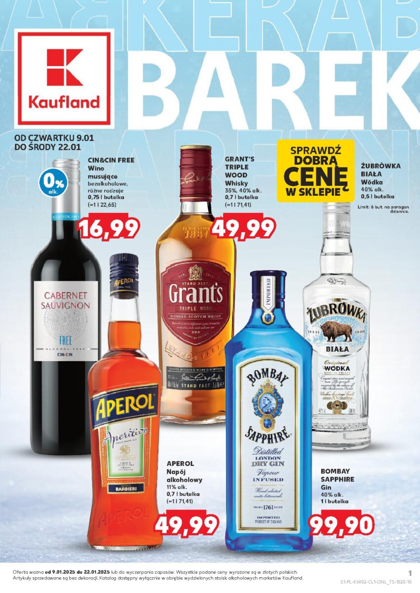 Kaufland Gazetka od 09.01.2025 do 22.01.2025