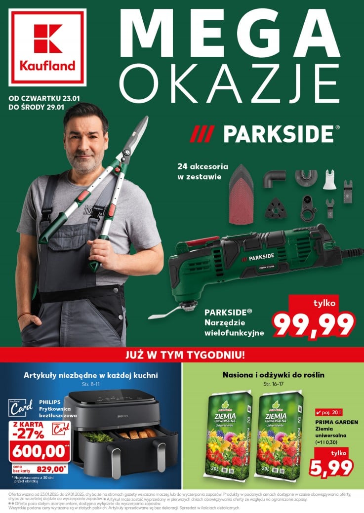 Kaufland Gazetka od 23.01.2025 do 29.01.2025 - mega okazje