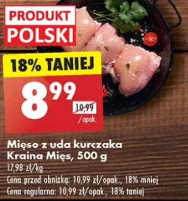 Mięso z uda kurczaka Kraina Mięs