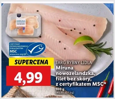 Miruna nowozelandzka - Lidl - 49.9 zł - od 23.01.2025 do 26.01.2025