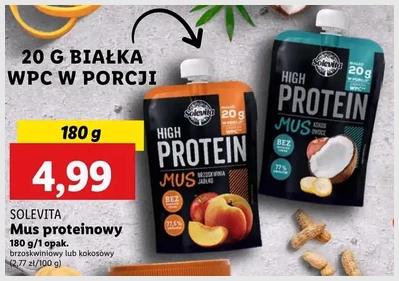 Mus proteinowy - Lidl - 4.99 zł - od 23.01.2025 do 26.01.2025