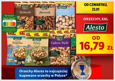 Orzechy - Lidl - 16.79 zł - od 23.01.2025 do 26.01.2025