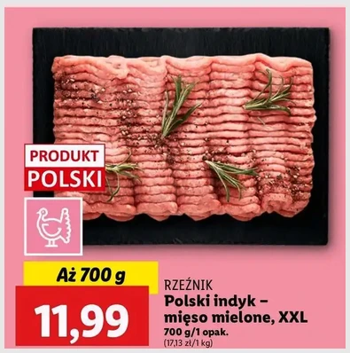 Polski indyk – mięso mielone