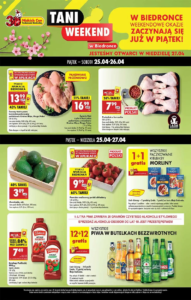 Gazetka BIEDRONKA od 25.04.2025 do 27.05.2025