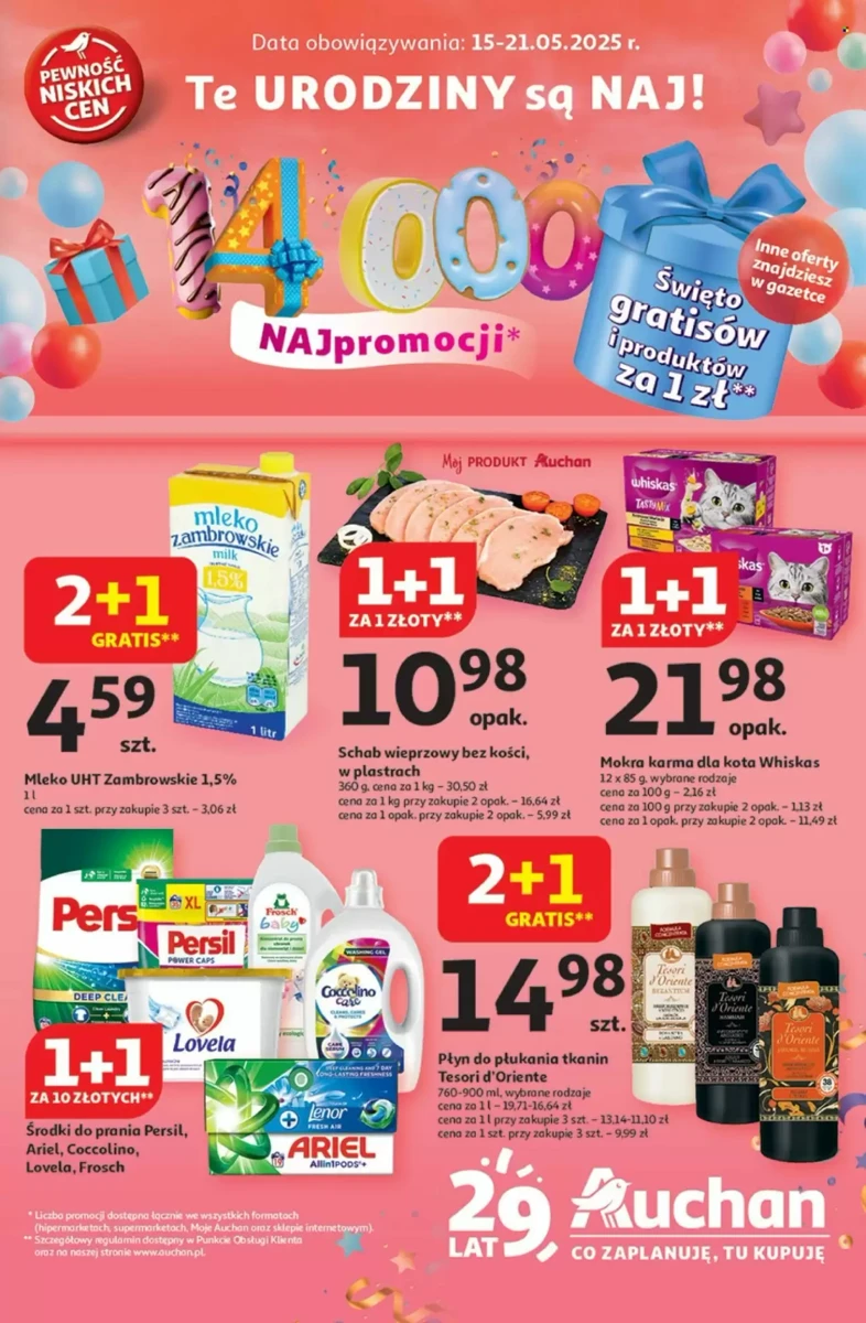 Gazetka Auchan od 15.05.2025 do 21.05.2025 - Hypermarket