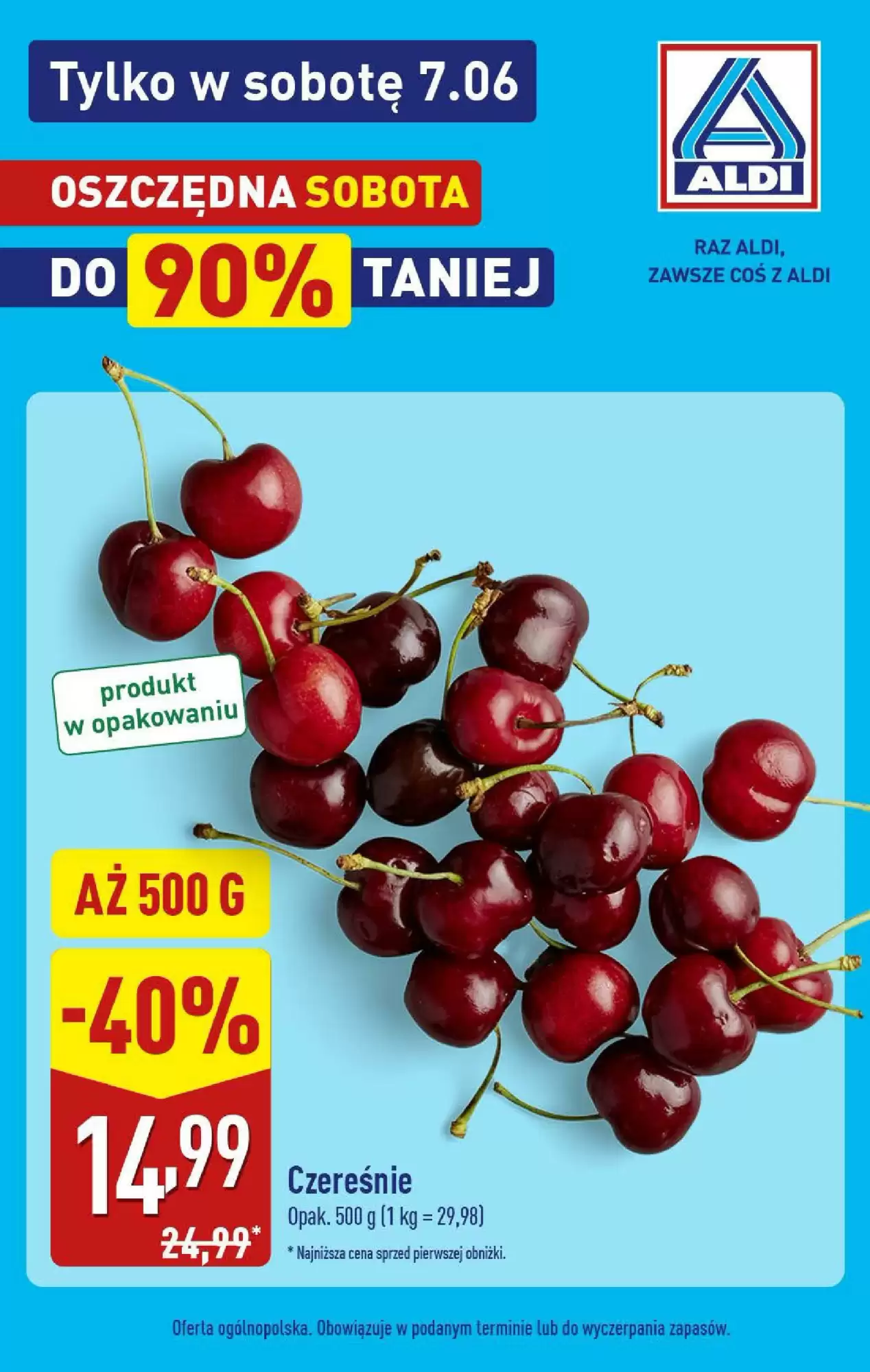 Gazetka Aldi od 07.06.2025 do 07.06.2025