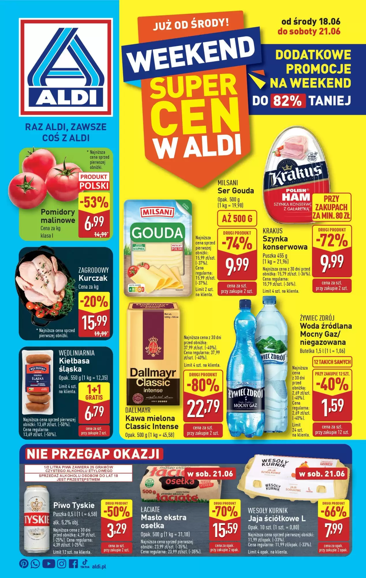 Gazetka Aldi od 18.06.2025 do 21.06.2025