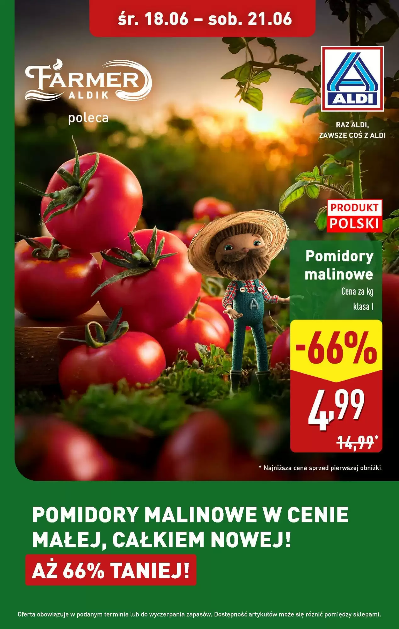 Gazetka Aldi od 18.06.2025 do 21.06.2025
