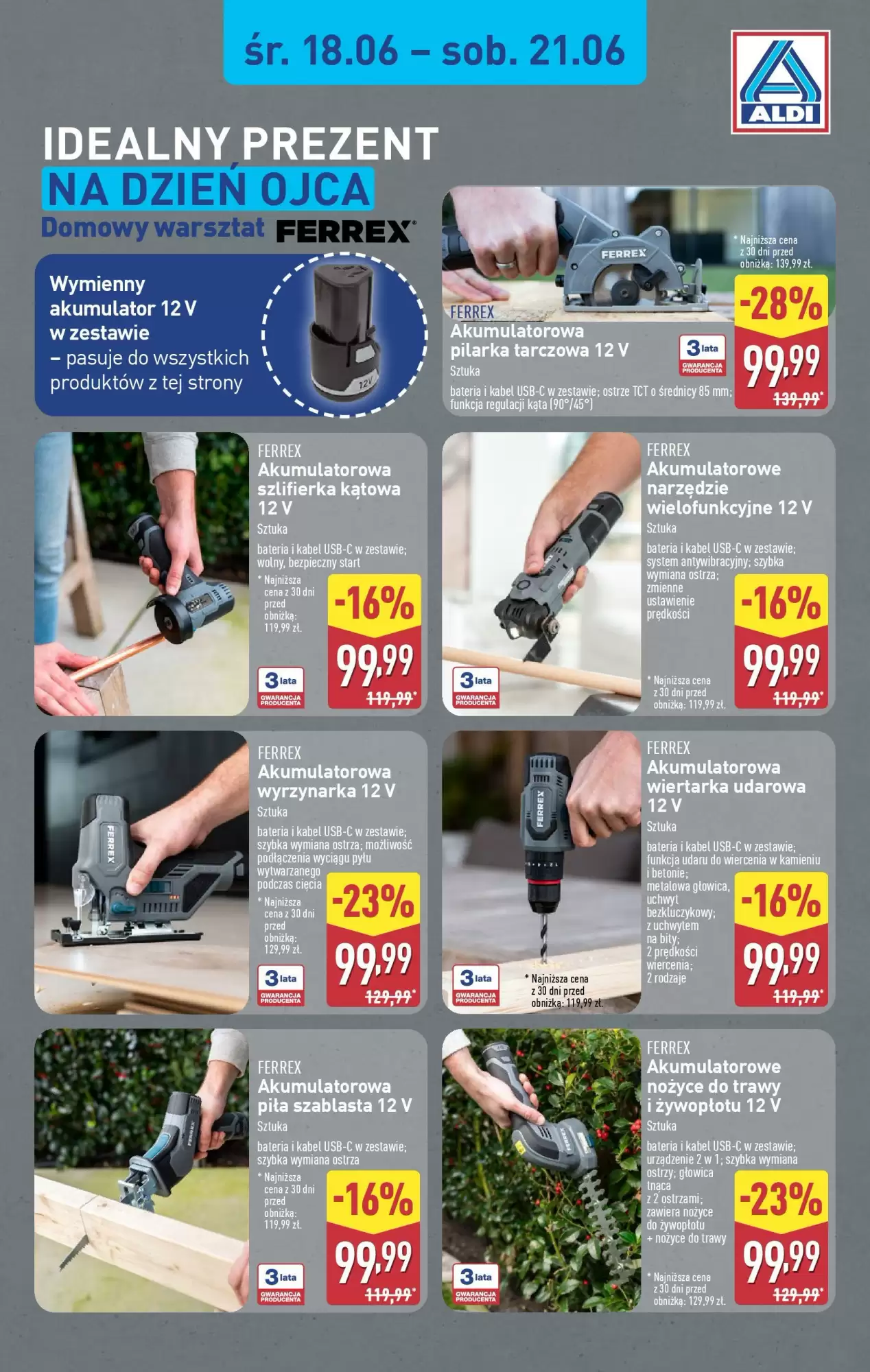 Gazetka Aldi od 18.06.2025 do 21.06.2025