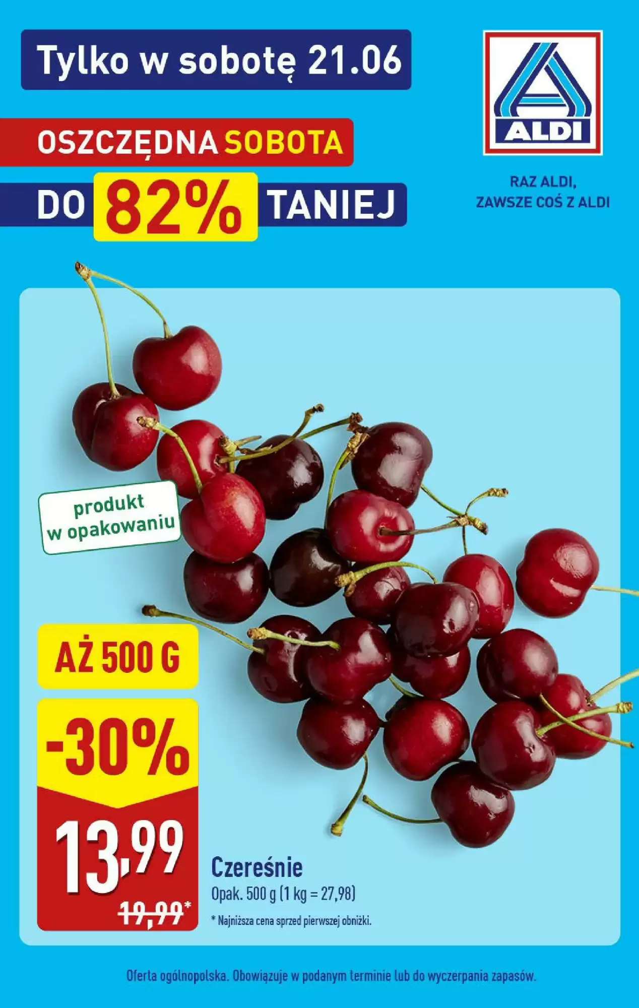 Gazetka Aldi od 21.06.2025 do 21.06.2025