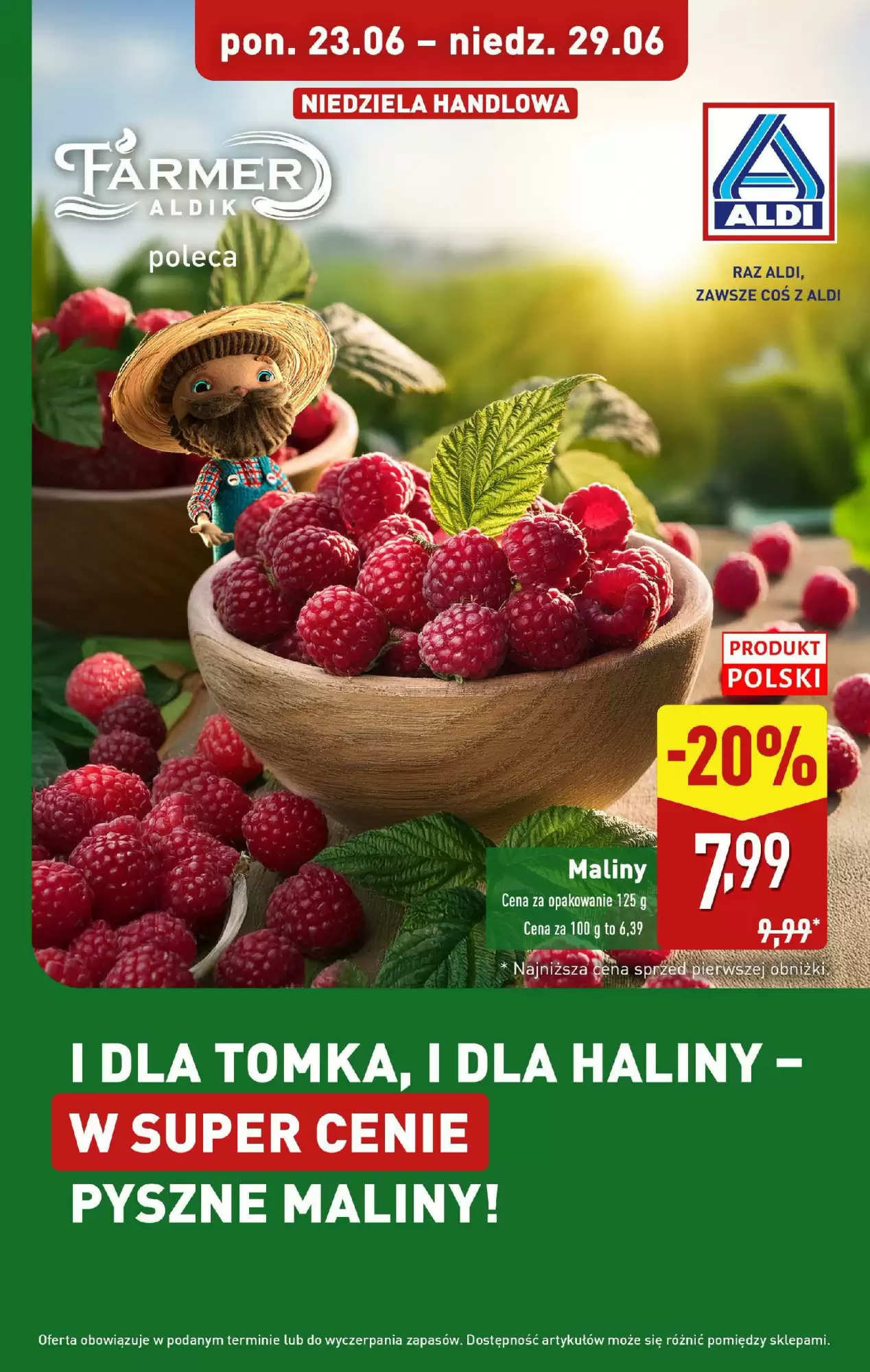 Gazetka Aldi od 23.06.2025 do 29.06.2025
