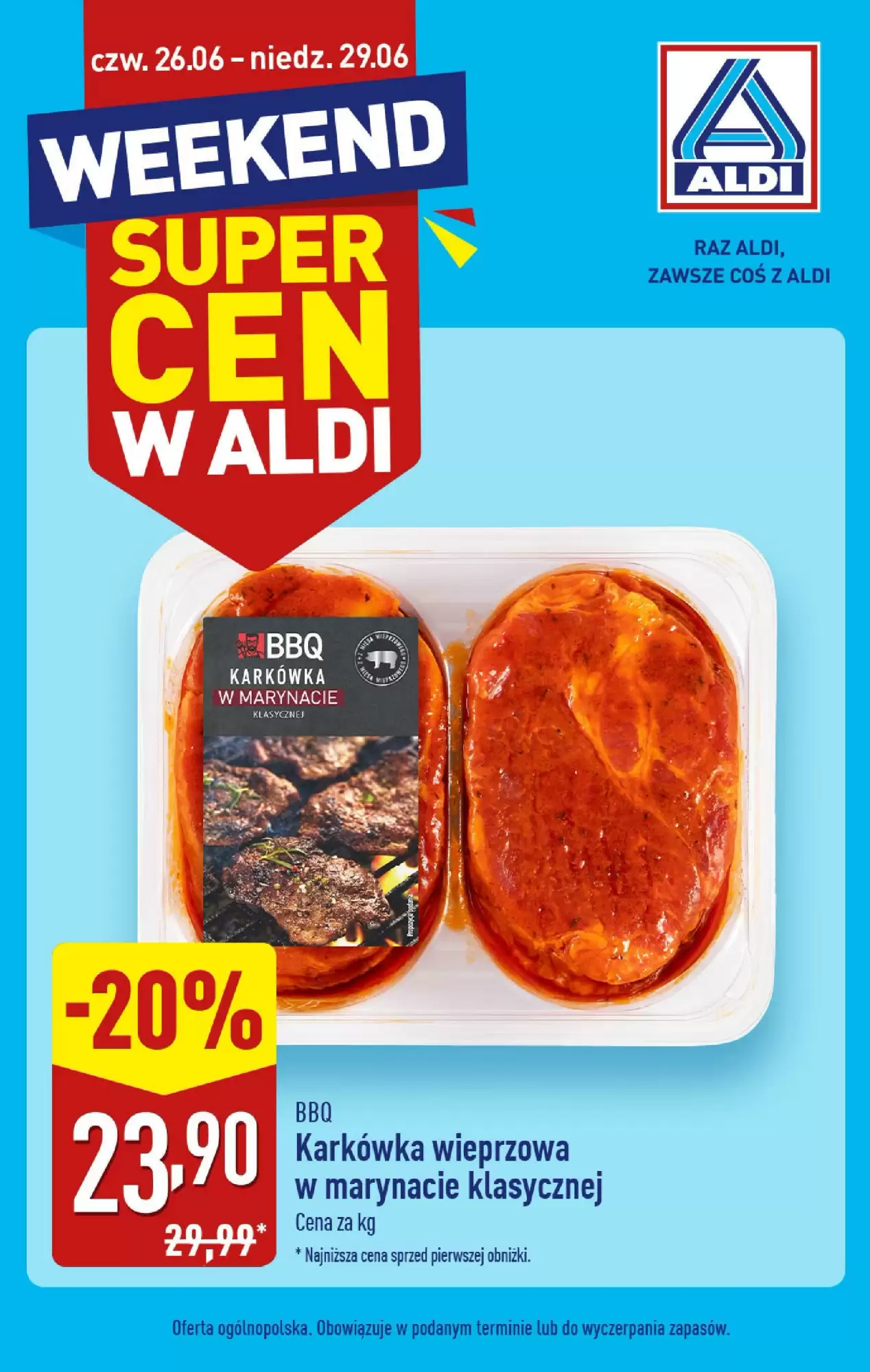 Gazetka Aldi od 26.06.2025 do 29.06.2025