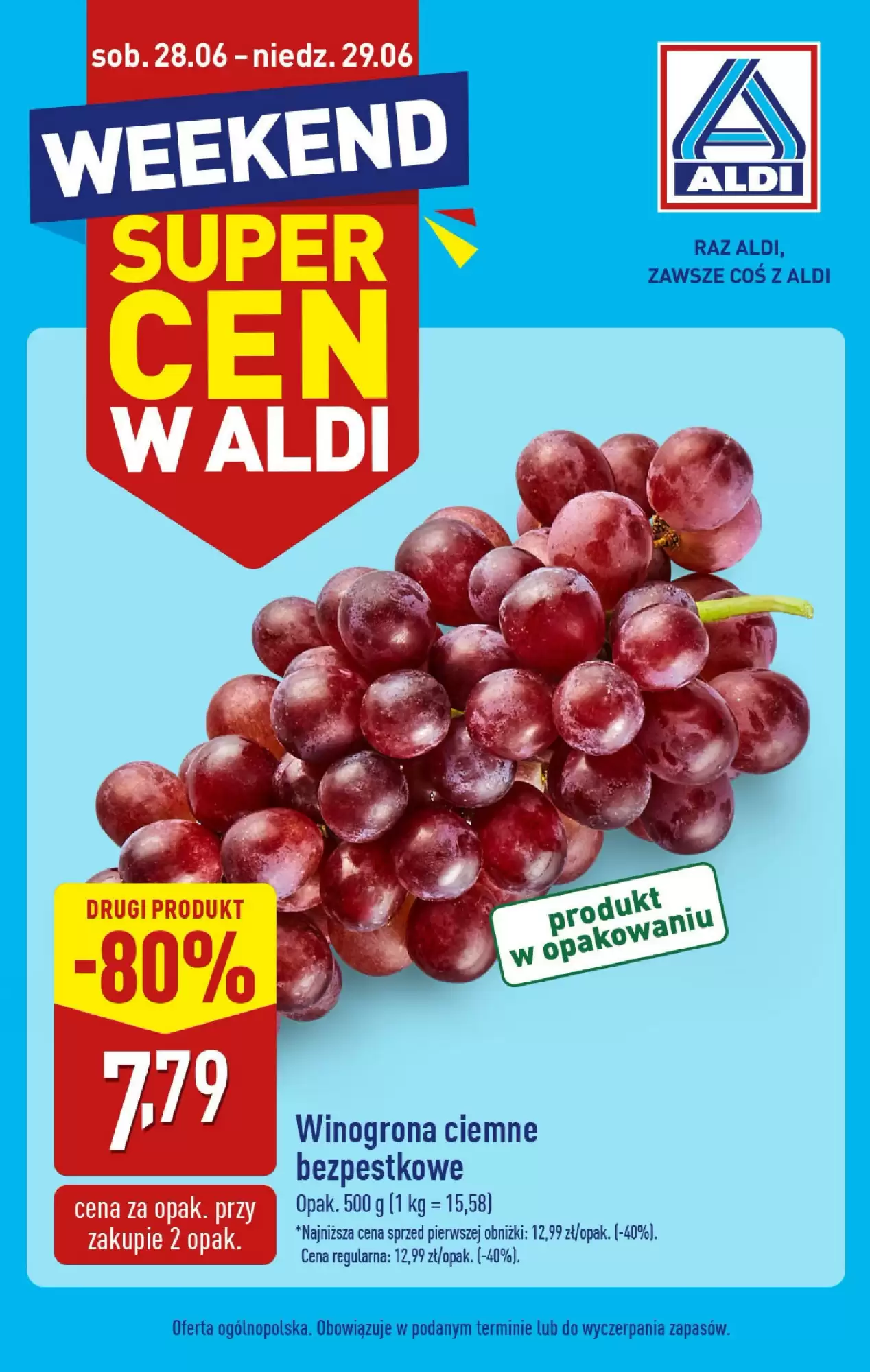 Gazetka Aldi od 28.06.2025 do 29.06.2025