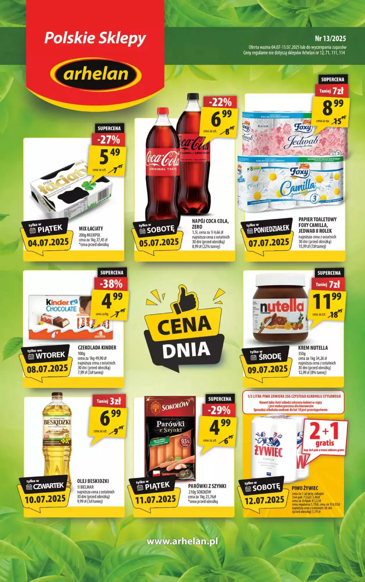 Gazetka Arhelan od 04.07.2025 do 13.07.2025