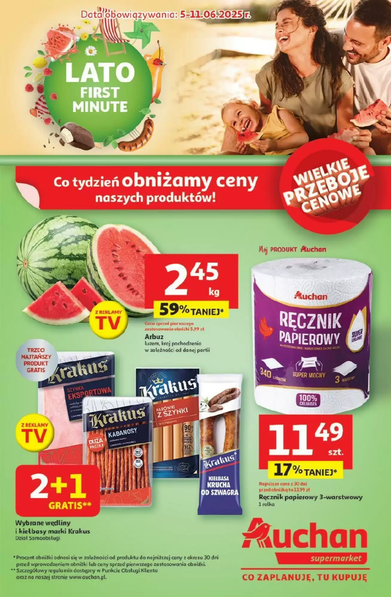 Gazetka Auchan od 05.06.2025 do 11.06.2025