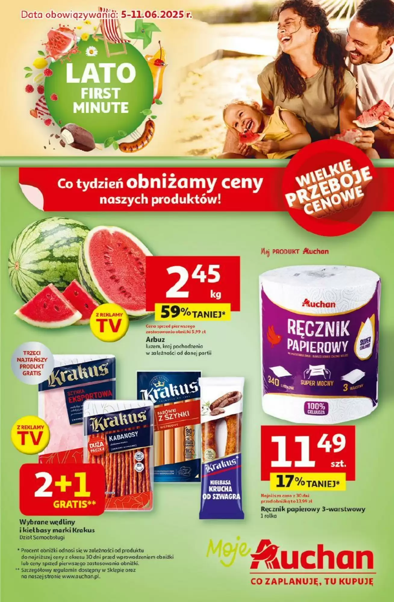 Gazetka Auchan od 05.06.2025 do 11.06.2025