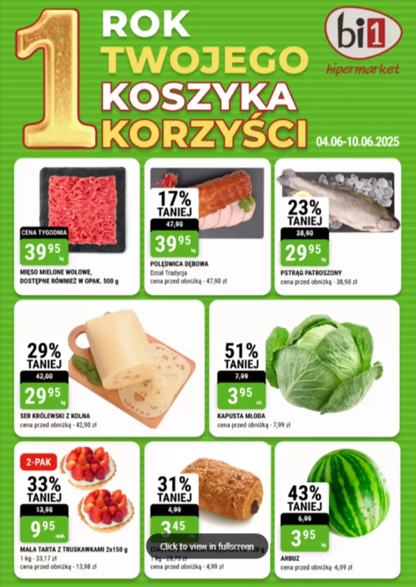 Gazetka Bi1 od 04.06.2025 do 10.06.2025