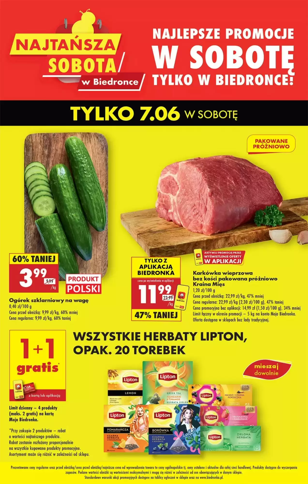 Gazetka Biedronka od 07.06.2025 do 07.06.2025